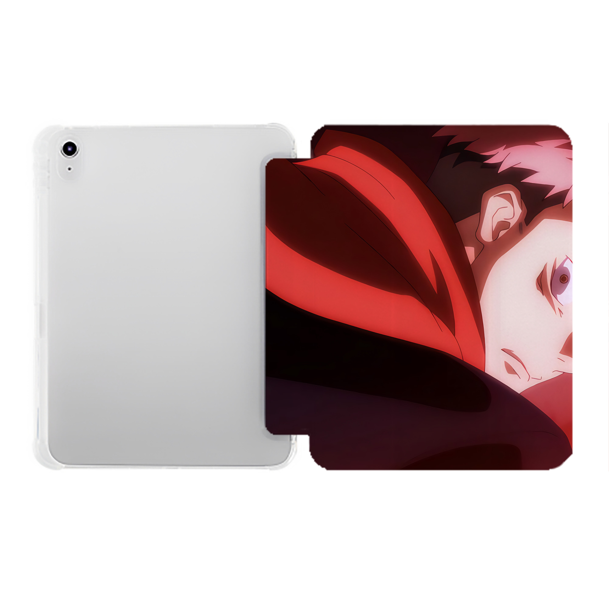 （画像用） SPY×FAMILY间谍家家酒 IPad ケース ペン収納付き 三つ折りスタンド PUレザー×シリコン 対応機種9.5/10.5/10.9インチ
